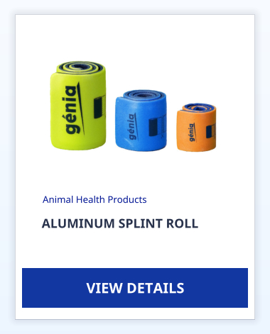 ALUMINUM SPLINT ROLL Animal Health Products VIEW DETAILS