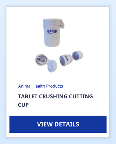 TABLET CRUSHING CUTTING CUP Animal Health Products VIEW DETAILS