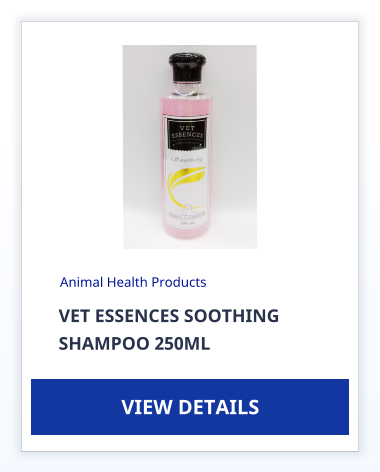 VET ESSENCES SOOTHING SHAMPOO 250ML Animal Health Products VIEW DETAILS