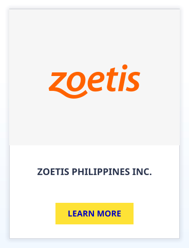 ZOETIS PHILIPPINES INC. LEARN MORE