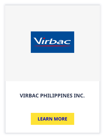 VIRBAC PHILIPPINES INC. LEARN MORE