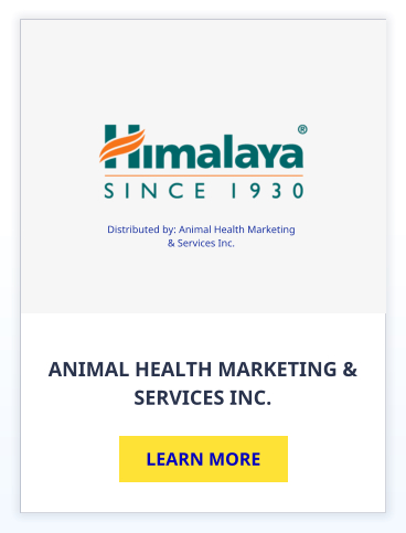 ANIMAL HEALTH MARKETING & SERVICES INC. LEARN MORE Distributed by: Animal Health Marketing  & Services Inc.