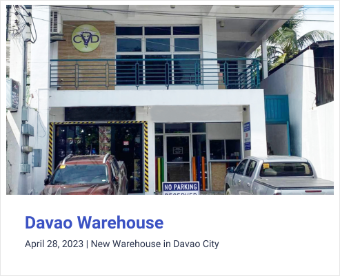 Davao Warehouse April 28, 2023 | New Warehouse in Davao City