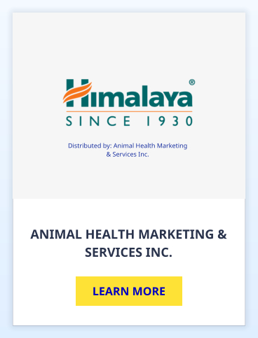 ANIMAL HEALTH MARKETING & SERVICES INC. LEARN MORE Distributed by: Animal Health Marketing  & Services Inc.