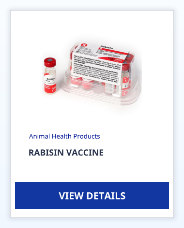 RABISIN VACCINE Animal Health Products VIEW DETAILS