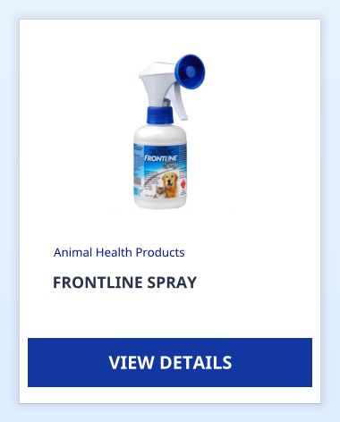 FRONTLINE SPRAY Animal Health Products VIEW DETAILS