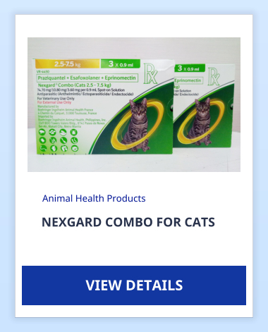 NEXGARD COMBO FOR CATS Animal Health Products VIEW DETAILS