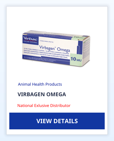 VIRBAGEN OMEGA Animal Health Products VIEW DETAILS National Exlusive Distributor