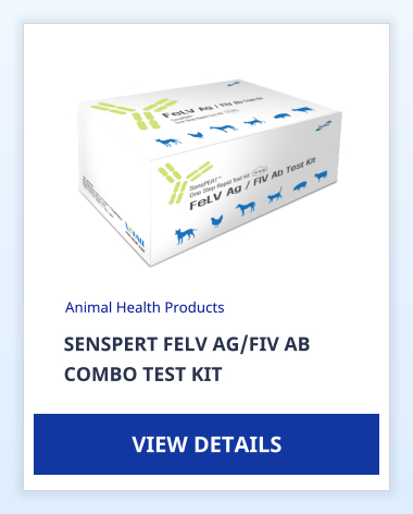 SENSPERT FELV AG/FIV AB COMBO TEST KIT Animal Health Products VIEW DETAILS