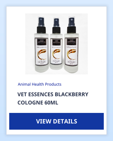 VET ESSENCES BLACKBERRY COLOGNE 60ML Animal Health Products VIEW DETAILS